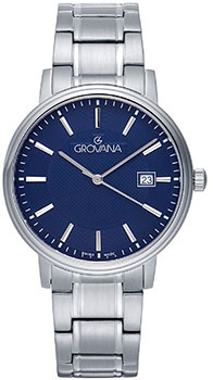 

Швейцарские наручные мужские часы Grovana 1550.1136. Коллекция Traditional