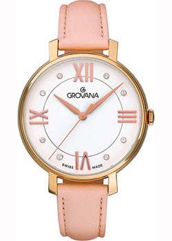 

Швейцарские наручные женские часы Grovana 4441.1563. Коллекция Lifestyle