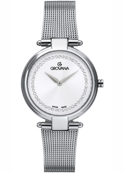 

Швейцарские наручные женские часы Grovana 4516.1132. Коллекция DressLine