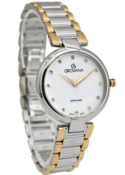 

Швейцарские наручные женские часы Grovana 4556.1158. Коллекция DressLine