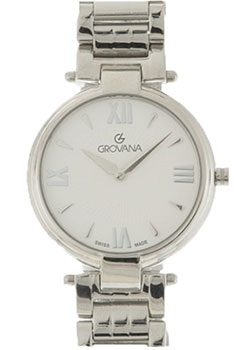 Швейцарские наручные  женские часы Grovana 4576.1132. Коллекция DressLine - фото 1