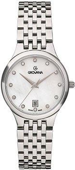 

Швейцарские наручные женские часы Grovana 5013.1136. Коллекция DressLine