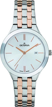 

Швейцарские наручные женские часы Grovana 5016.1152. Коллекция Traditional