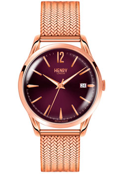 

fashion наручные мужские часы Henry London HL39-M-0078. Коллекция Hampstead