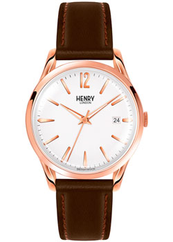 fashion наручные  мужские часы Henry London HL39-S-0028. Коллекция Richmond