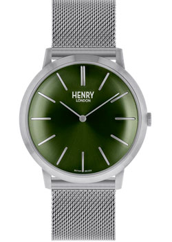 

fashion наручные мужские часы Henry London HL40-M-0253. Коллекция Iconic