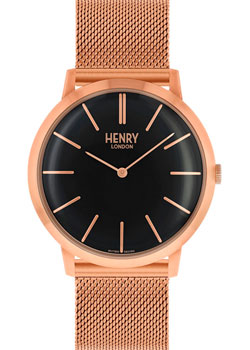 

fashion наручные мужские часы Henry London HL40-M-0254. Коллекция Iconic