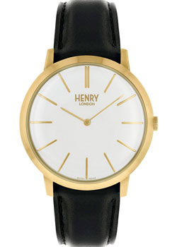 

fashion наручные мужские часы Henry London HL40-S-0238. Коллекция Iconic