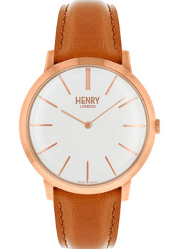 

fashion наручные мужские часы Henry London HL40-S-0240. Коллекция Iconic