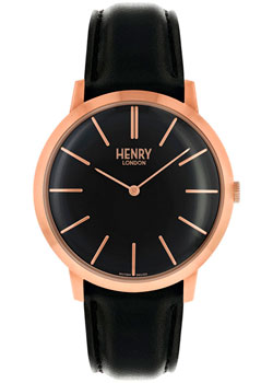 

fashion наручные мужские часы Henry London HL40-S-0248. Коллекция Iconic