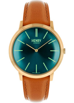 

fashion наручные мужские часы Henry London HL40-S-0274. Коллекция Iconic