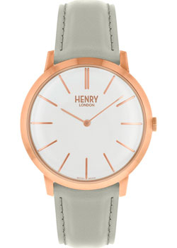

fashion наручные мужские часы Henry London HL40-S-0290. Коллекция Iconic