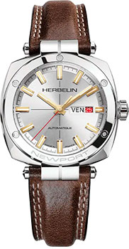 

fashion наручные мужские часы Herbelin 1764T11BR. Коллекция Newport