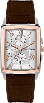 

fashion наручные мужские часы Jacques Lemans 1-1609D. Коллекция Bienne
