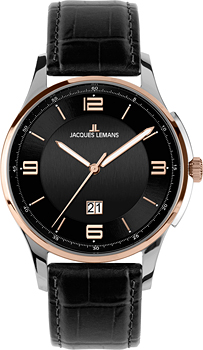 

fashion наручные мужские часы Jacques Lemans 1-1614E. Коллекция Classic