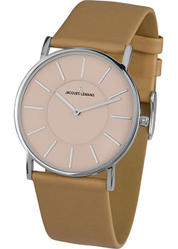 

fashion наручные женские часы Jacques Lemans 1-1621i. Коллекция Classic