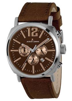

fashion наручные мужские часы Jacques Lemans 1-1645G. Коллекция Lugano