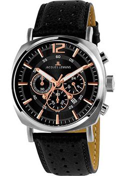 

fashion наручные мужские часы Jacques Lemans 1-1645J. Коллекция Lugano
