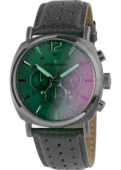 

fashion наручные мужские часы Jacques Lemans 1-1645M. Коллекция Lugano