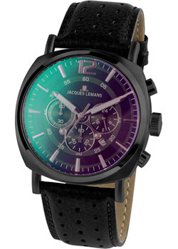 

fashion наручные мужские часы Jacques Lemans 1-1645N. Коллекция Lugano