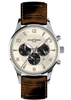 

fashion наручные мужские часы Jacques Lemans 1-1654E. Коллекция London