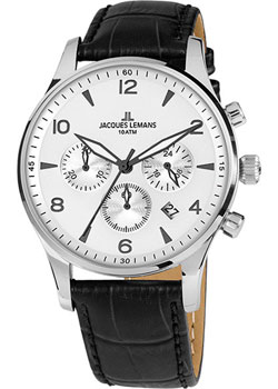 

fashion наручные мужские часы Jacques Lemans 1-1654ZB. Коллекция London