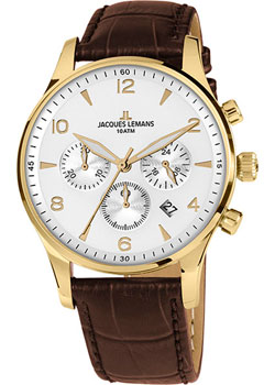 

fashion наручные мужские часы Jacques Lemans 1-1654ZD. Коллекция London