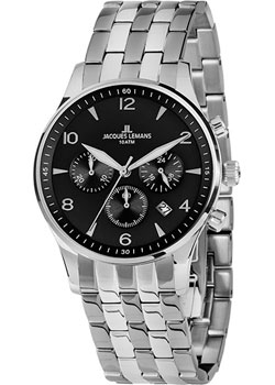 

fashion наручные мужские часы Jacques Lemans 1-1654ZE. Коллекция London