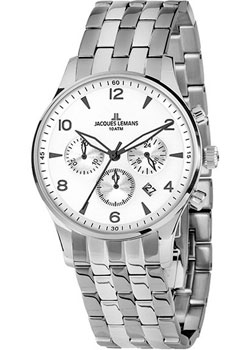 

fashion наручные мужские часы Jacques Lemans 1-1654ZF. Коллекция London
