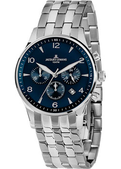 

fashion наручные мужские часы Jacques Lemans 1-1654ZG. Коллекция London