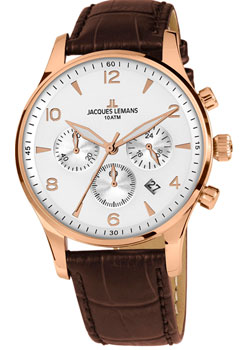 

fashion наручные мужские часы Jacques Lemans 1-1654ZL. Коллекция London