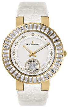 

fashion наручные женские часы Jacques Lemans 1-1683C. Коллекция Milano