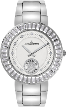 

fashion наручные женские часы Jacques Lemans 1-1683E. Коллекция Milano