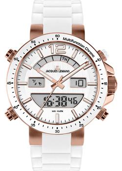 

fashion наручные мужские часы Jacques Lemans 1-1712Q. Коллекция Sports