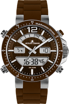 

fashion наручные мужские часы Jacques Lemans 1-1712W. Коллекция Sports