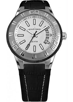 

fashion наручные мужские часы Jacques Lemans 1-1770B. Коллекция Miami