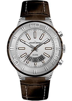 

fashion наручные мужские часы Jacques Lemans 1-1772D. Коллекция Miami