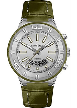 

fashion наручные мужские часы Jacques Lemans 1-1772E. Коллекция Miami