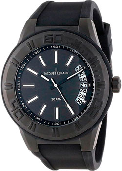 

fashion наручные мужские часы Jacques Lemans 1-1784i. Коллекция Miami