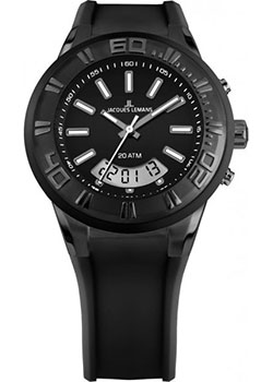

fashion наручные мужские часы Jacques Lemans 1-1786i. Коллекция Miami