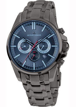 

fashion наручные мужские часы Jacques Lemans 1-1799Q. Коллекция Liverpool