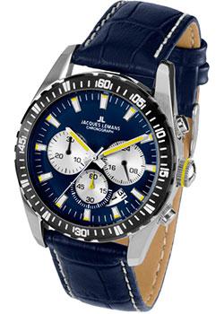 Jacques Lemans Часы Jacques Lemans 1-1801K. Коллекция Liverpool jacques lemans часы jacques lemans 1 1805l коллекция liverpool