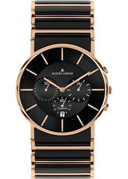 

fashion наручные мужские часы Jacques Lemans 1-1815C. Коллекция York
