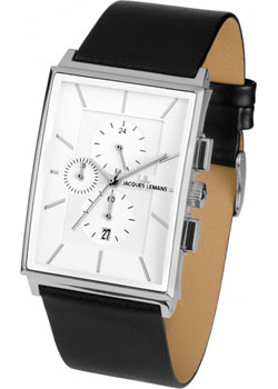 

fashion наручные мужские часы Jacques Lemans 1-1818B. Коллекция York