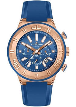 

fashion наручные мужские часы Jacques Lemans 1-1820G. Коллекция Miami