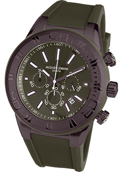 

fashion наручные мужские часы Jacques Lemans 1-1820i. Коллекция Miami