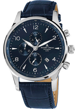 

fashion наручные мужские часы Jacques Lemans 1-1844ZC. Коллекция London