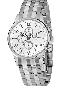 

fashion наручные мужские часы Jacques Lemans 1-1844ZF. Коллекция London