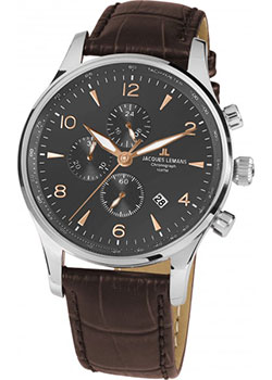 

fashion наручные мужские часы Jacques Lemans 1-1844ZK. Коллекция London