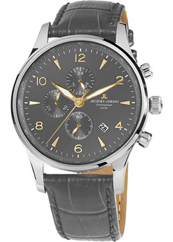 

fashion наручные мужские часы Jacques Lemans 1-1844Zi. Коллекция London
